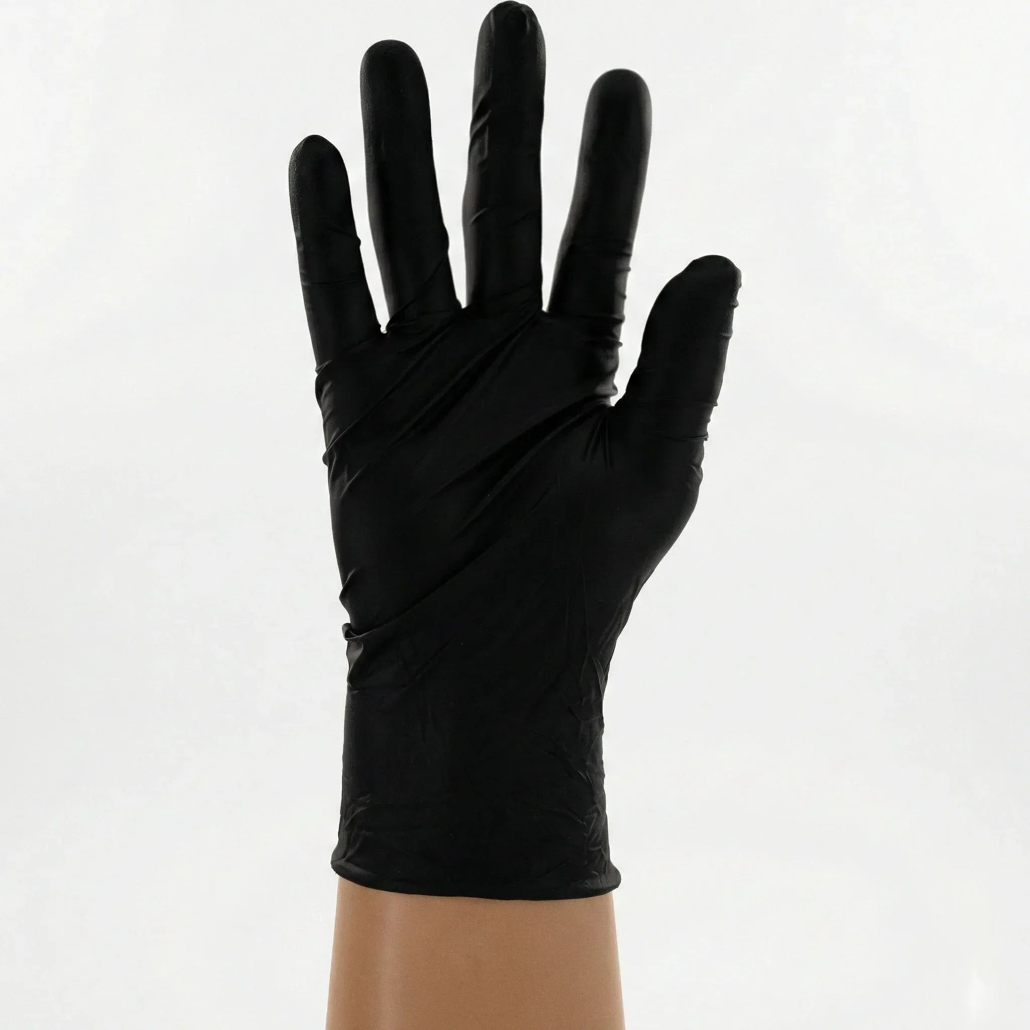 ASTM D6978 Chemotherapy Gloves | 7 Mil Black Nitrile | Overstock